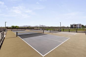 4 Pickleball courts